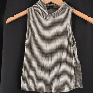 Brandy Melville stripped crop top.